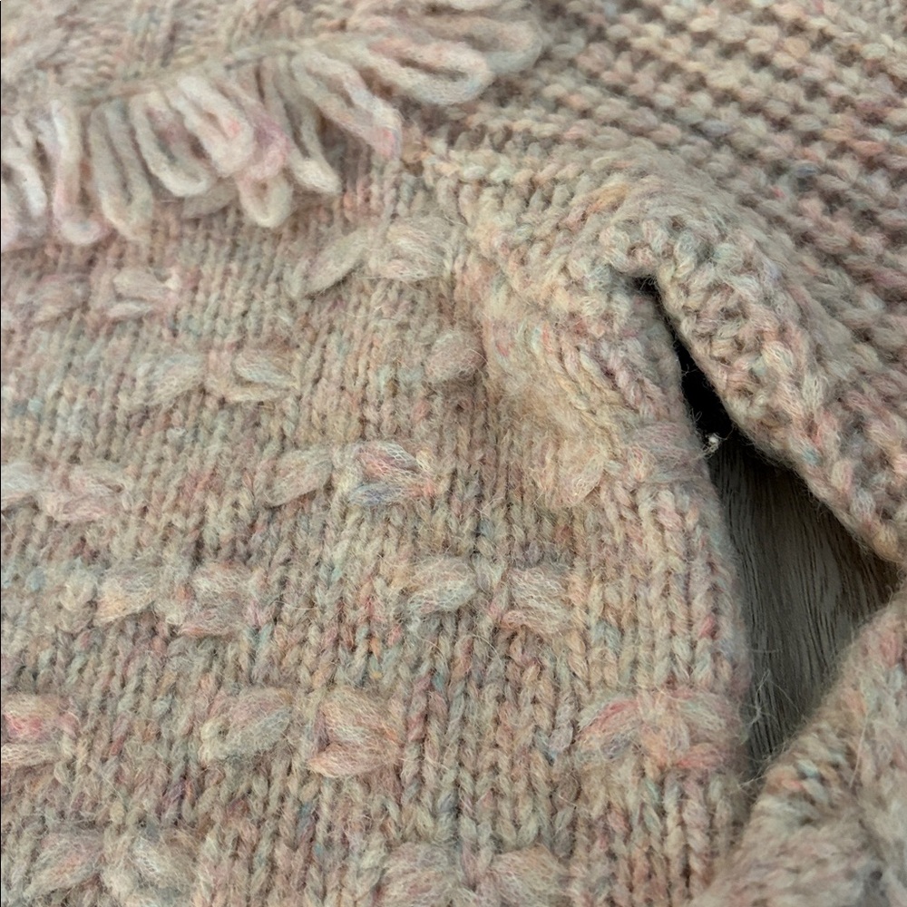 Love Shack Fancy Kingston Bow Sweater Pink Size Small - Picture 13 of 16